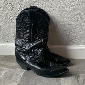 Acme Vintage Leather Cowboy Boots
